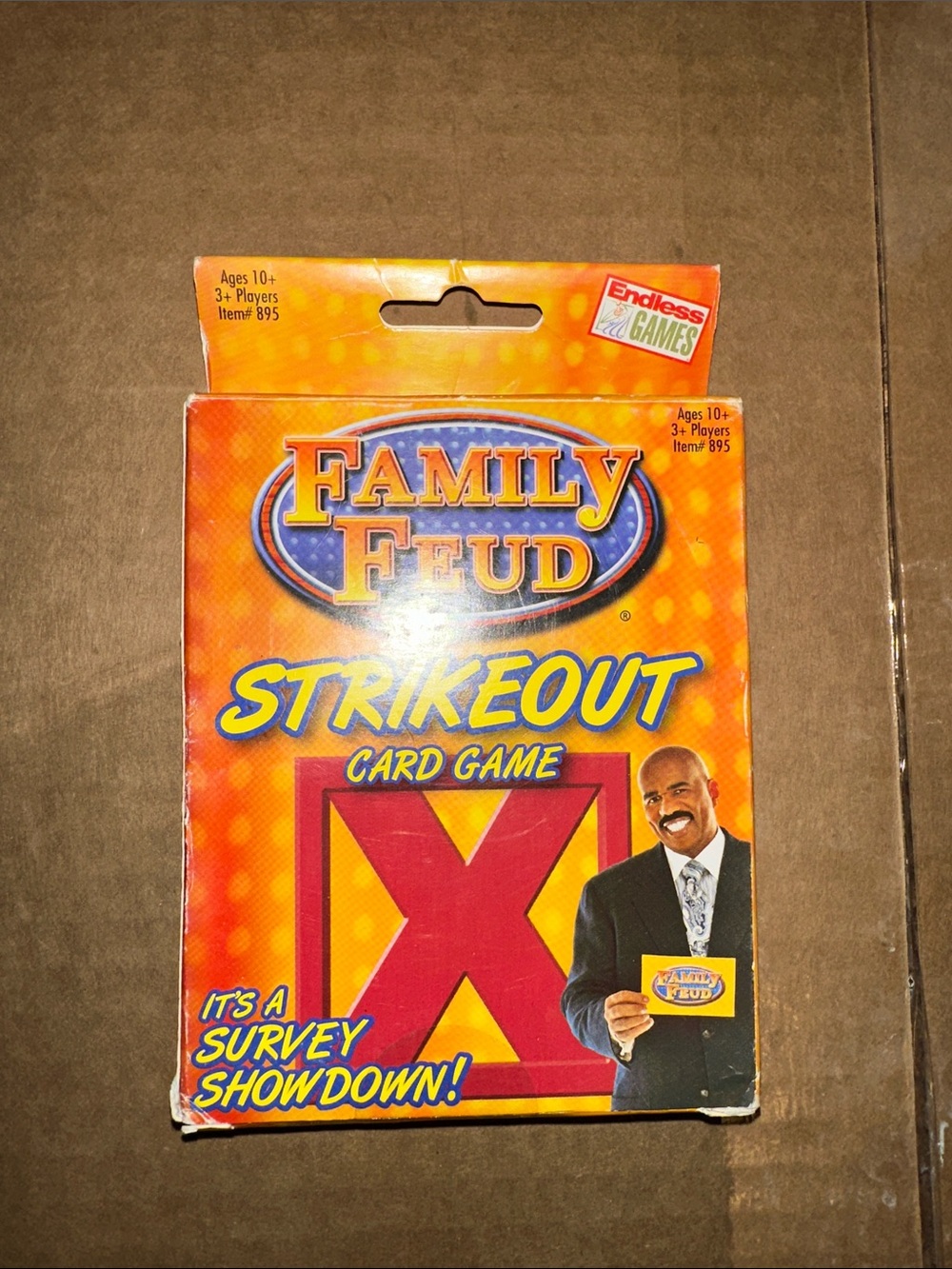 Family Feud Strikeout Card Game - Orange 🦩